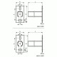 Walraven Консоль стінова BIS RapidRail BUP1000, тип WM2 - 30x30 L 300 мм 6603230