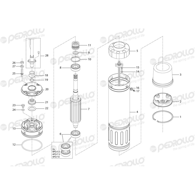 Електродвигун 4pd/2 6ZPC6200A