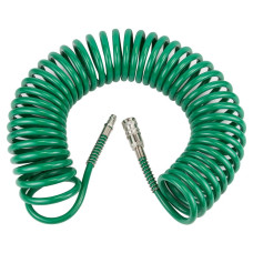 REFINE Шланг спиральный полиуретановый (PU) 10м 6.5×10мм (7012171)