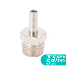 SIGMA Штуцер для шланга із зовнішнім різьбовим з`єднанням 8мм MT 1/2