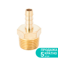 SIGMA Штуцер для шланга із зовнішнім різьбовим з`єднанням 8мм MT 1/2