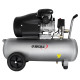 SIGMA Компресор двоциліндровий 2.5кВт 455л/хв 10бар 50л (2 крана) (7043721)