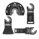 Einhell Набір насадок для реноватора 4 шт, для монтажу, KWB 708850 (708850)