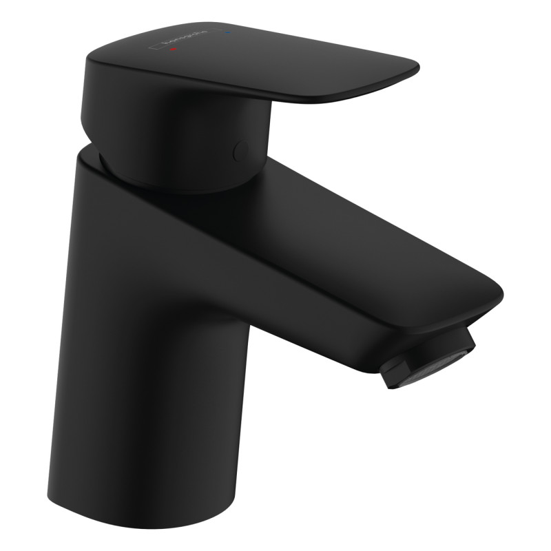 Hansgrohe Змішувач для умивальника Logis 70 чорний матовий