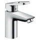 Hansgrohe Змішувач одноважільний для умивальника 100 Logis Loop зі зливним гарнітуром (71151000)