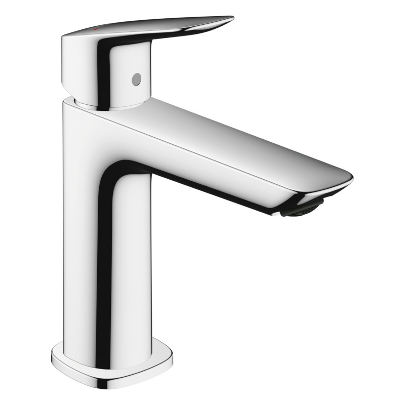Hansgrohe LOGIS змішувач для раковини 110, одновіжільний, із зливним наборомpop-up, хром, (71251000)