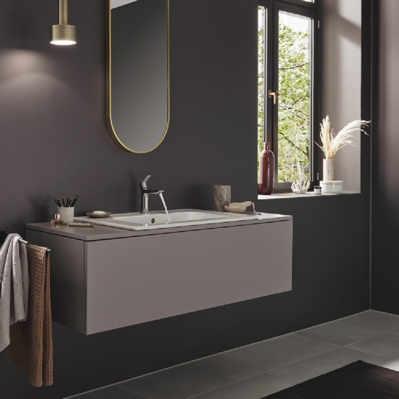 Hansgrohe LOGIS змішувач для раковини 110, одновіжільний, із зливним наборомpop-up, хром, (71251000)