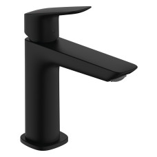 Hansgrohe Змішувач для умивальника Logis 110 із донним клапаном чорний матовий
