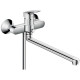 Hansgrohe Змішувач одинважільний для ванни с длинным изливом Logis (71402000)