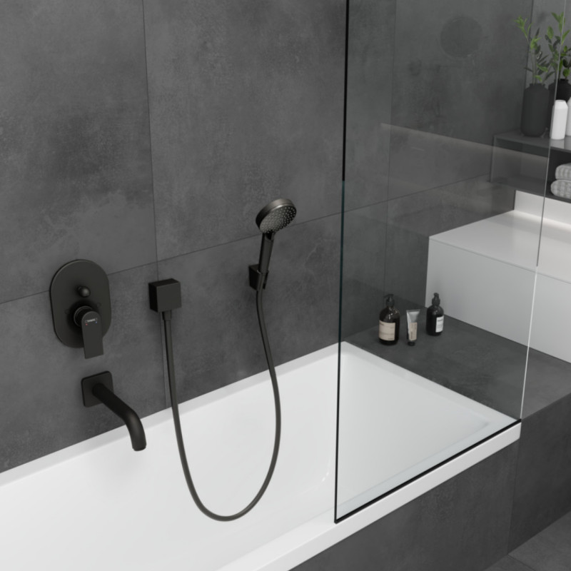 Hansgrohe VERNIS BLEND вилив 20,4см,чорний матовий, (71420670)