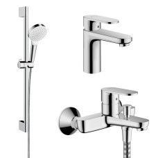 Hansgrohe Набір змішувачів для ванни Vernis Blend, раковина 70 (71550000+71440000+26533400)