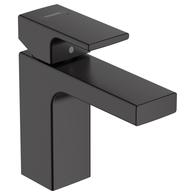 Hansgrohe Змішувач для умивальника Vernis Shape 100 чорний матовий