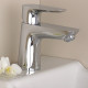 Hansgrohe Talis E Змішувач для раковини 80, одноважільний, CoolStart, зі зливним гарнітуром, хром, (71703000)