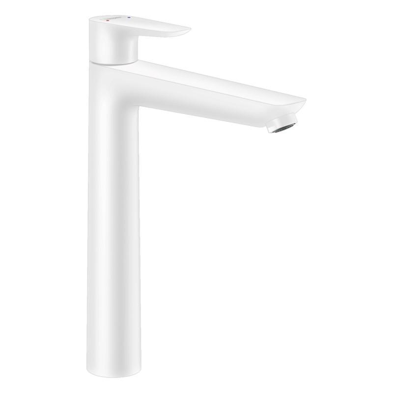 Hansgrohe Змішувач для раковини Talis E 240 із донним клапаном білий матовий