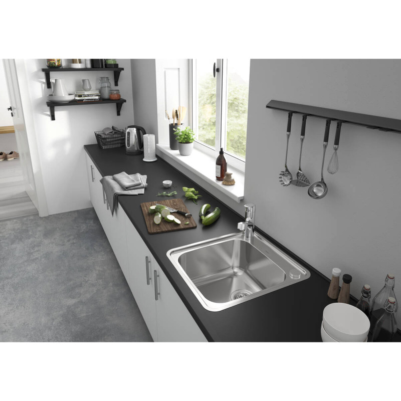 Hansgrohe Змішувач одноважільний для кухні M427-H150 з витяжним виливом (71814000)
