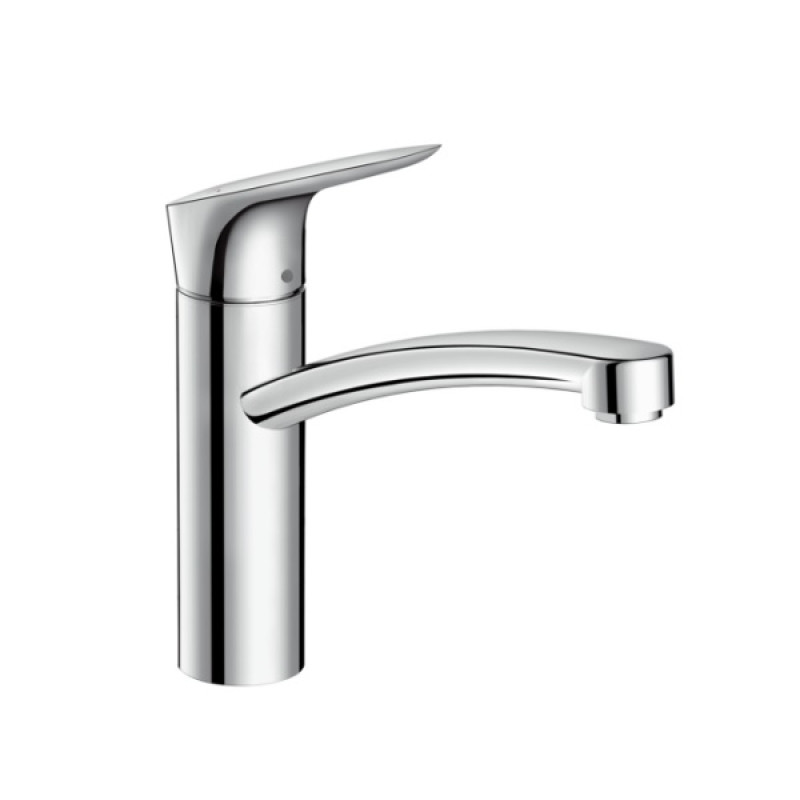 Hansgrohe Logis Змішувач для кухні 160, одноважільний, CoolStart Eco, хром, (71839000)