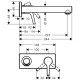 Hansgrohe Talis S Змішувач для раковини, одноважiльний, (72111000)