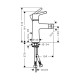 Hansgrohe Talis S 100 Змішувач для біде, одноважiльний, (72200000)