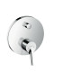 Hansgrohe Talis S Змішувач для ванни, одноважiльний, ПМ, з вбудованою захисною комбинацією, хром, (72406000)