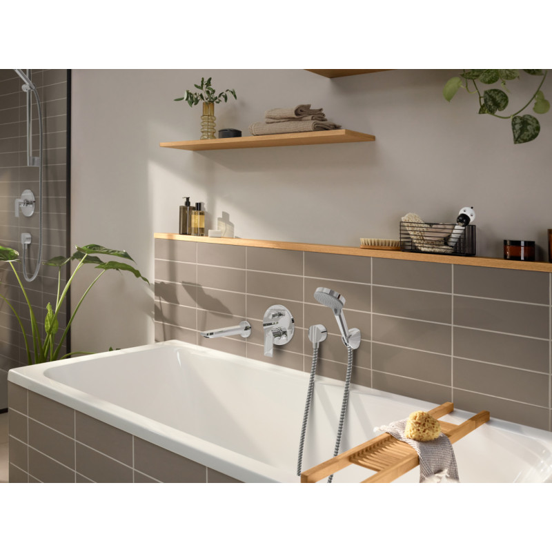Hansgrohe Змішувач для умивальника Rebris E прихований монтаж (72468000)