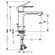 Hansgrohe Змішувач для умивальника Rebris E 110 (72557670)