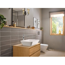 Hansgrohe REBRIS E змішувач для умивальника 240, CoolStart,EcoSmart +, хром, (72591000)