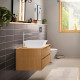 Hansgrohe REBRIS E змішувач для умивальника 240, CoolStart,EcoSmart +, хром, (72591000)