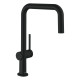 Hansgrohe TALIS M54 змішувач для кухні220, одноважільний, Eco, 1jet, колір чорний матовий, (72844670)