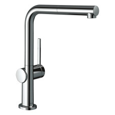 Hansgrohe TALIS M54 змішувач для кухні, одноважільний, 270, 1jet, Eco, з висувним виливом, цвет хром, (72845000)