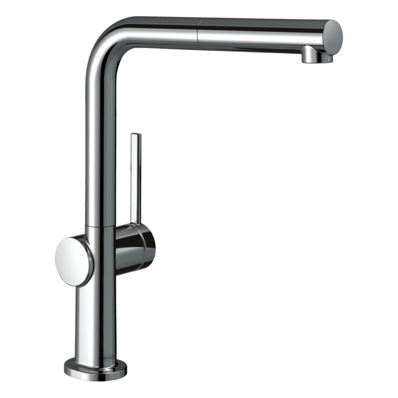 Hansgrohe TALIS M54 змішувач для кухні, одноважільний, 270, 1jet, Eco, з висувним виливом, цвет хром, (72845000)