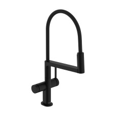 Hansgrohe TALIS SELECT M54 змішувач для кухні, одноважільний,3jet, чорний матовий, (72861670)
