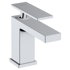 Hansgrohe TECTURIS E смеситель для умывальника 80, однорычажный, Eco Smart, Сool Start, цвет хром, (73002000)