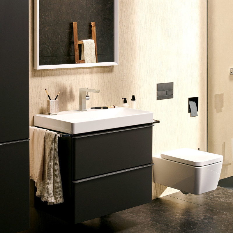 Hansgrohe TECTURIS E смеситель для умывальника 110, однорычажный,CoolStart, push-open, цвет хром, (73020000)