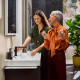 Hansgrohe TECTURIS E смеситель для умывальника 110, однорычажный,CoolStart, push-open, цвет черный матовый, (73020670)