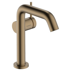 Hansgrohe TECTURIS S смеситель для умывальника 150, однорычажный,CoolStart,EcoSmart+ , push-open, цвет шлифованная бронза, (73340140)