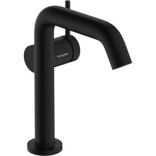 Hansgrohe TECTURIS S смеситель для умывальника 150, однорычажный,CoolStart,EcoSmart+ , push-open, цвет черный матовый, (73340670)