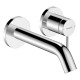 Hansgrohe TECTURIS Sсмеситель для умывальника, однорычажный, настенный, СМ, цвет хром, (73350000)