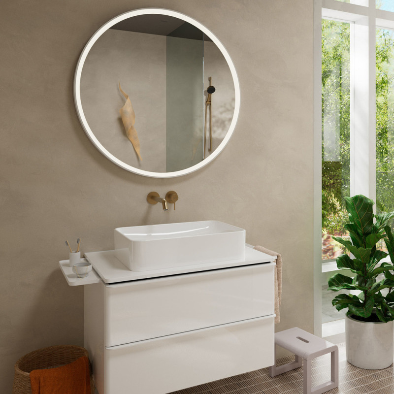 Hansgrohe TECTURIS Sзмішувач для умивальника, одноважільний, настінний, ПМ, колір шліфована бронза, (73351140)