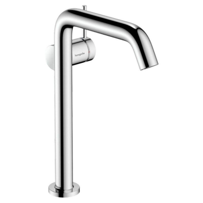 Hansgrohe TECTURIS S смеситель для умывальника 240, однорычажный,CoolStart, push-open, цвет хром, (73370000)