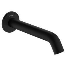 Hansgrohe TECTURIS S вилив на ванну, виступ 210мм, настінний монтаж, колір чорний матовий, (73411670)