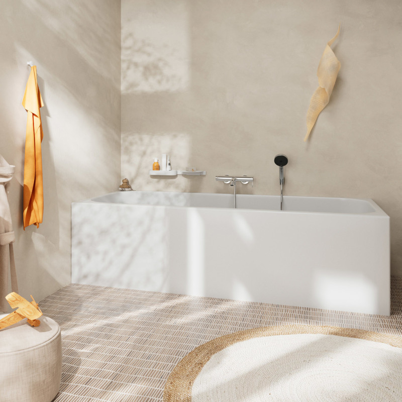 Hansgrohe TECTURIS Sсмеситель для ванны, однорычажный, цвет хром, (73422000)