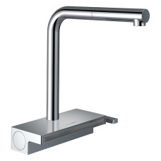 Hansgrohe Змішувач для кухні Aguno Select M81 з висувним виливом (73830000)