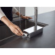 Hansgrohe Змішувач для кухні Aguno Select M81 з висувним виливом (73830000)