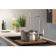 Hansgrohe Змішувач для кухні Talis Select 300 з витяжним виливом Sbox (73867000)