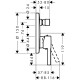 Hansgrohe ZESIS S змішувач дляванни, ПМ, чорний матовий, (74415670)