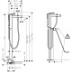 Hansgrohe ZESIS S змішувач дляванни, окремостоячий, чорний матовий, (74445670)