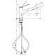 Hansgrohe Змішувач для кухні Zesis M33 150 з витяжним виливом (74800670)
