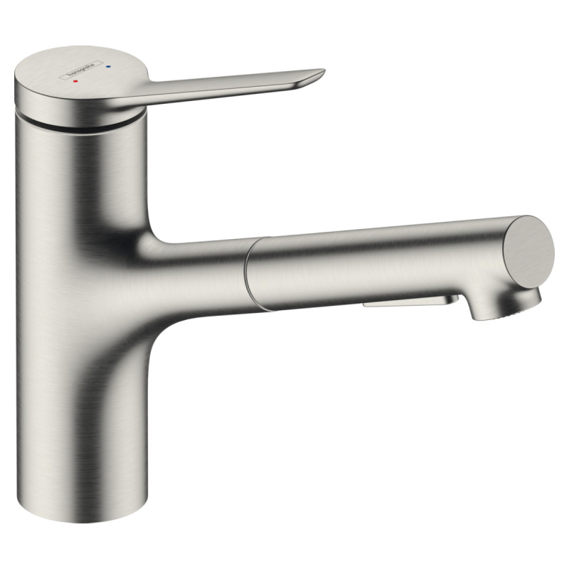 Hansgrohe Змішувач для кухні Zesis M33 150 з витяжним виливом sBox Lite (74803800)