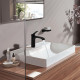 Hansgrohe Змішувач для умивальника Vivenis 110 чорний матовий