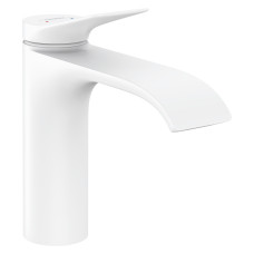 Hansgrohe VIVENIS смеситель для умывальника 110, однорычажный, без сливного гарнитура, белый матовый, (75022700)